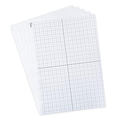 Sizzix • accessory sticky grid sheets 8 1/4"x11 5/8" 5stuks