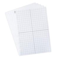Sizzix • accessory sticky grid sheets 8 1/4"x11 5/8" 5stuks - thumbnail