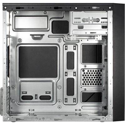 Inter-Tech it-6505 reto mini tower behuizing (zwart | 2x usb-a)