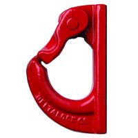 Delta Aanlashaak met klep | grade 80 volgens EN 1677 | 20 ton - YE.8.081.20 YE.8.081.20 - thumbnail