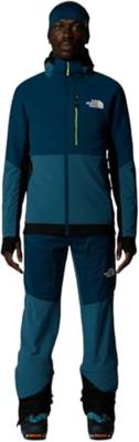 The North Face Binntal Hybrid Ventrix Hoodie Fleece Heren Mallard Blue - Midnight Petrol - TNF Black M
