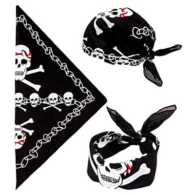 Bandana piraten schedel - thumbnail