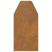 Vuurkorf Bruin 50 x 50 x 100 cm Cortenstaal - thumbnail