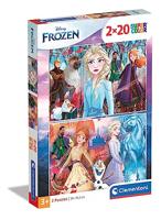 Clementoni puzzel disney frozen 2, 2x20st. - thumbnail