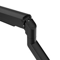 Neomounts ds70-250bl1 desk monitor arm, clamp/grommet, 9 kg, 17" - 35", 100x100 mm, black - thumbnail
