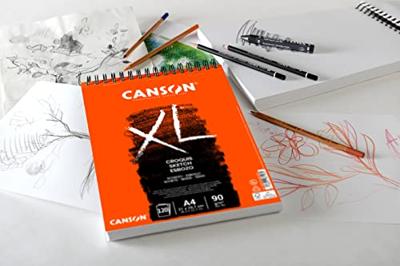 Canson schetsboek XL, 90 g/m², ft A4, 120 vel Canson schetsboek XL, 90 g/m², ft A4, 120 vel