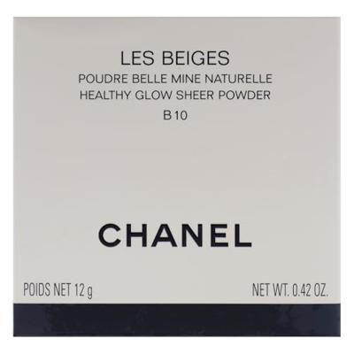Chanel Les Beiges Belle Mine Poudre B10 Gezichtspoeder 12 g Dames Chanel Les Beiges Belle Mine Poudre B10 Gezichtspoeder 12 g Dames