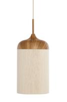 Light & Living Hanglamp 'Dania' Houtlook en touw, 22cm - thumbnail