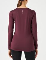 Only Play Clarissa longsleeve Trainingsshirt bordeaux maat:xs - thumbnail