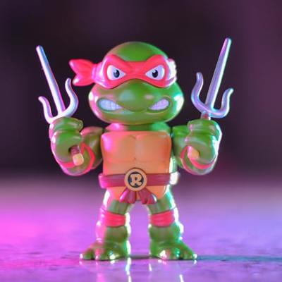 Jada Toys jada metalfigs die-cast teenage mutant ninja turtles raphael - thumbnail