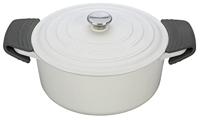 LE CREUSET - Siliconen - Set/2 handgrepen Sea Salt - thumbnail