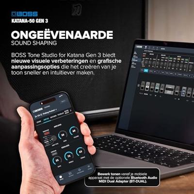 Boss Katana 50 Gen 3 50 Watt gitaarversterker combo