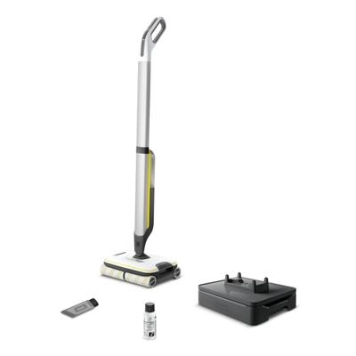 Kärcher FC 7 PLUS Elektrische dweil Batterij/Accu Nat Zakloos Zilver 2,85 Ah