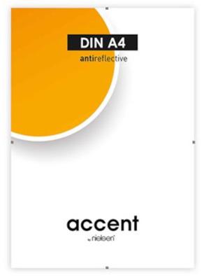 Nielsen Design Nielsen clipframe 6821001 anti-reflex 21x29,7 cm