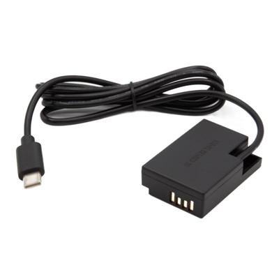 ChiliPower DR-E18 dummy accu USB-C adapterset voor o.a. Canon EOS 750D, EOS 760D, EOS 800D, EOS R8, EOS R50, EOS R100, EOS RP