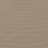 VidaXL Balkonscherm 120x1000 cm 100% oxford polyester taupe - thumbnail