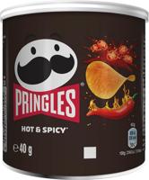 Pringles chips, 40g, hot & spicy - thumbnail