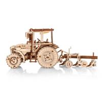 Eco Wood Art 3D Mechanische Puzzel Tractor Belarus - thumbnail