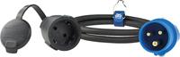 AS Schwabe 61408 CEE-adapterkabel 16 A 3-polig 230 V 1 stuk(s) - thumbnail
