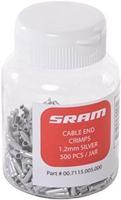 SRAM eindhuls end caps f.1,2mm cab. 500pcs - thumbnail