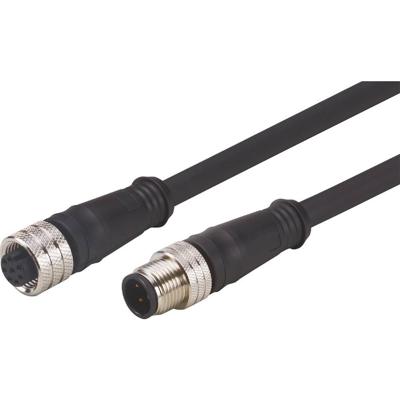 ifm Electronic E12432 Verbindingskabel Aantal polen (sensoren): 3, 8 Stekker, recht, Bus, recht 0.3 m 1 stuk(s)