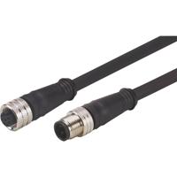 ifm Electronic E12432 Verbindingskabel Aantal polen (sensoren): 3, 8 Stekker, recht, Bus, recht 0.3 m 1 stuk(s) - thumbnail