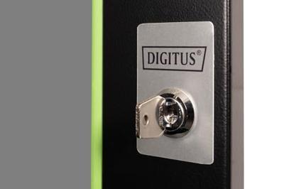 Digitus DN-19 D-16-U-SW 19 inch Doorkijkdeur voor patchkast 16 HE Zwart Digitus DN-19 D-16-U-SW 19 inch Doorkijkdeur voor patchkast 16 HE Zwart