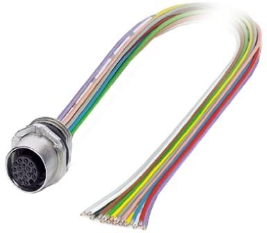 Phoenix Contact 1556294 Sensor/actuator inbouwconnector M12 Aantal polen (sensoren): 17 Bus, inbouw 0.50 m 1 stuk(s) Phoenix Contact 1556294 Sensor/actuator inbouwconnector M12 Aantal polen (sensoren): 17 Bus, inbouw 0.50 m 1 stuk(s)