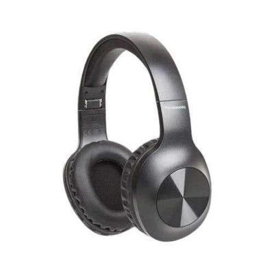Panasonic RB-HX220BDEK Draadloze Hoofdtelefoon, Over-ear Koptelefoon Met Ergonomische Pasvorm, Extra Bas, Tot 23 Uur Speeltijd, Snelle En Gemakkelijke Aansluiting En Opvouwbaar Ontwerp, Zwart