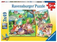 Ravensburger kleine prinsessen 3x49st - thumbnail