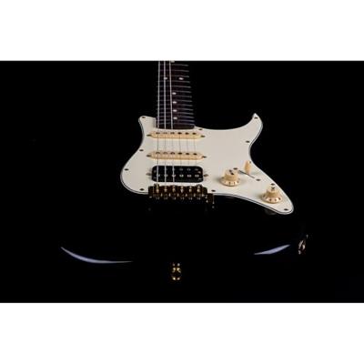 JET Guitars JS-480 Black elektrische gitaar