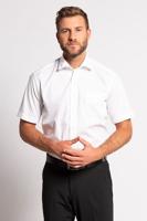 Ulla Popken overhemd met korte mouwen - Grote Maten - thumbnail