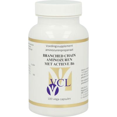 Vital Cell Life Branched chain aminozuur & B6 100 Capsules Vital Cell Life Branched chain aminozuur & B6 100 Capsules