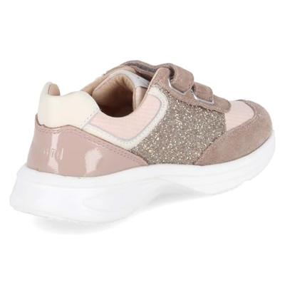 Sneakers voor meisjes YUKI GLITTER BISGAARD taupe