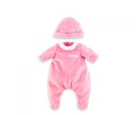 Corolle mon grand poupon - pyjama roze met muts, 36cm - thumbnail