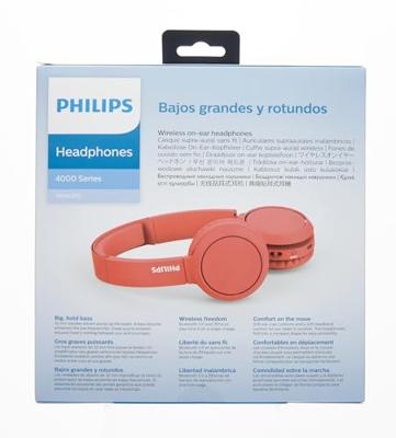 Hoofdtelefoon met Hoofdband Philips Rood - thumbnail