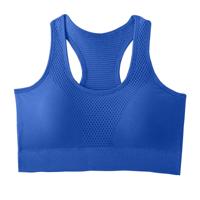 Mondoni Seamless Sportsbra blauw maat:s - thumbnail