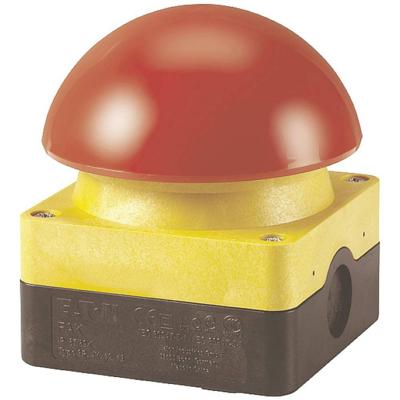 Eaton FAK-R/V/KC01/IY Voet- en slagdrukknop Opbouw 1x NC IP67/IP69K 1 stuk(s)