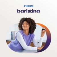 Philips BAR303/60 Baristina Espresso Koffiemachine - Zwart met Baristina Melkopschuimer Bundel - thumbnail