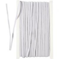 Creativ Company Elastiek dikte 6mm wit, 50m - thumbnail