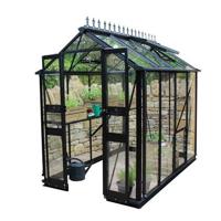 Tuinkas Birdlip 48, zwart, veiligheidsglas 3mm/1 - Royal well - thumbnail