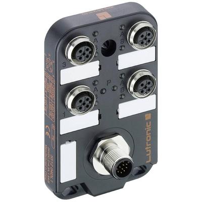 Lutronic 5512 04DL1 5512 04DL1 Passieve sensor/actorbox M12-verdeler met metalen schroefdraad 1 stuk(s)