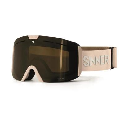 Sinner Arc Sneeuwbril Matte Light Grey