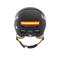 Livall l23 - urban led bike helmet with visor - thumbnail