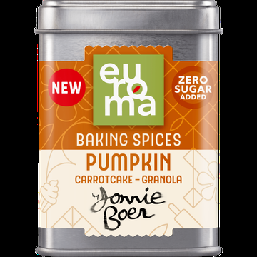 Euroma Pumpkin Baking Spice by Jonnie Boer 52g bij Jumbo