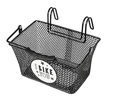 Basil tivoli - kinderfietsmand - voorop of achterop - zwart