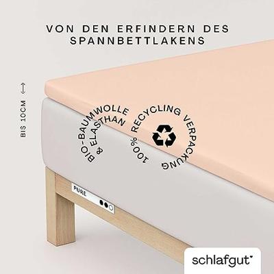 Schlafgut Schlafgut Pure Jersey Topper Hoeslaken M - 120x200 - 130x220 230 Red Light