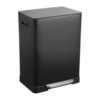 Pedaalemmer - zwart - 2x30 liter Pedaalemmer - zwart - 2x30 liter