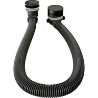 Brauer Mat Zwarte Badvulcombinatie - Stijlvolle Messing Badafvoer - thumbnail