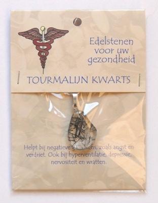 Steengoed Hanger gezondheidssteen tourmalijn kwarts 1 Stuks
